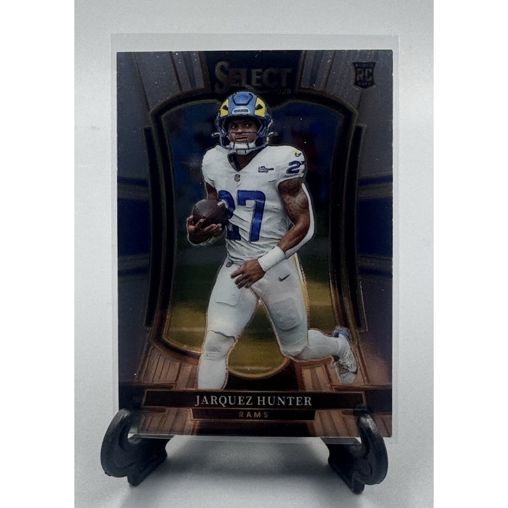 2025 Panini Select Football - Premier Level Jarquez Hunter #119 Rams (RC)